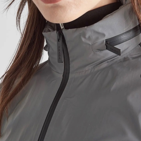 Prada Linea Rossa silver Reflex jacket XS - Picture 7 of 9